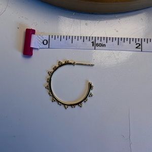 NWOT Gold Hoops